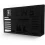 Porte-revues Etterr The news Mural Noir 30 x 20 x 10 cm