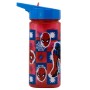 Bouteille d'eau Stor Spiderman Midnight Flyer polypropylène 530 ml Bleu Rouge