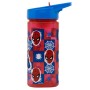 Bouteille d'eau Stor Spiderman Midnight Flyer polypropylène 530 ml Bleu Rouge