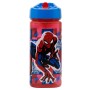 Bouteille d'eau Stor Spiderman Midnight Flyer polypropylène 530 ml Bleu Rouge