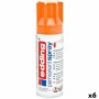 Peinture en spray Edding Permanent Orange 200 ml (6 Unités)