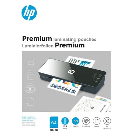 Fundas de plastificar Hewlett Packard HPF9127A3125050         (50 Unidades)