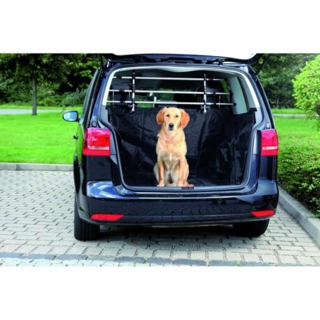 Funda Protectora de Asiento Individual de Coche para Mascotas Trixie 1318 Negro Monocromo Poliéster