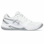 Chaussures de Tennis pour Femmes Asics Gel-Dedicate 8 Blanc