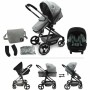 Poussette pour bébé Nania Gris