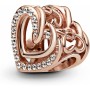 Abalorio Mujer Pandora SPARKLING ENTWINED HEARTS