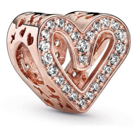 Perle de verre Femme Pandora SPARKLING FREEHAND HEART
