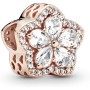 Perle de verre Femme Pandora SPARKLING SNOWFLAKE PAV