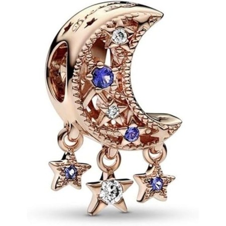 Perle de verre Femme Pandora LUNA E STELLE