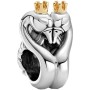 Perle de verre Femme Pandora SWANS & HEART