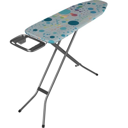 Tabla de Planchar Vileda Star Estampado Espuma Algodón Metal Acero Inoxidable 120 x 38 cm