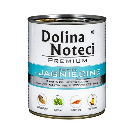 Alimentation humide Dolina Noteci Premium Agneau 800 g