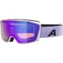 Lunettes de ski Alpina Nendaz Q-Lite Blanc Violet S2