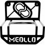 Support mural pour rollers en ligne ou parallèles Meollo (2 Unités)