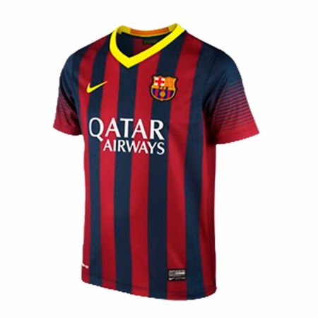 Camiseta de Fútbol de Manga Corta Hombre Qatar Nike FC. Barcelona 2014