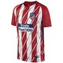 Camiseta de Fútbol de Manga Corta para Niños Nike Atlético de Madrid Local 17/19 Blanco