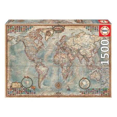 Puzzle The World Educa 16005