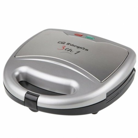 Sandwichera Orbegozo SW7550 Plateado 800 W