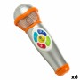 Microphone jouet Winfun 6 x 19,5 x 6 cm (6 Unités)