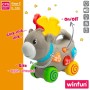 Juguete de arrastre Winfun Alce 17 x 17 x 7,5 cm (6 Unidades)