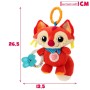 Peluche Hochet Winfun Renard 13,5 x 26,5 x 7,5 cm (6 Unités)