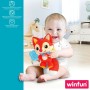 Peluche Hochet Winfun Renard 13,5 x 26,5 x 7,5 cm (6 Unités)