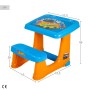 Mesa Infantil Hot Wheels Plástico 53,5 x 49 x 72,5 cm (3 Unidades)