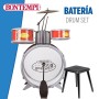 Batterie musicale Bontempi Rouge Plastique 50 x 68 x 50 cm (7 Pièces) (2 Unités)