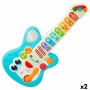 Guitarra Infantil Winfun Azul 17 x 38 x 5 cm (2 Unidades)