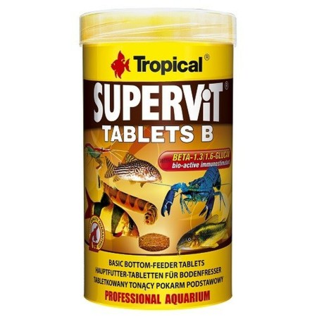 Nourriture pour poissons Tropical Supervit Tablets B 150 g