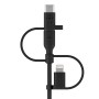 Cable Micro USB Belkin CAC001BT1MBK Negro 1 m