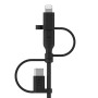 Cable Micro USB Belkin CAC001BT1MBK Negro 1 m