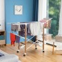 Tendedero Plegable Vertical con Ruedas Dreeyl InnovaGoods 38 Barras Blanco (Reacondicionado A)