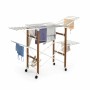 Tendedero Plegable Vertical con Ruedas Dreeyl InnovaGoods 38 Barras Blanco (Reacondicionado A)
