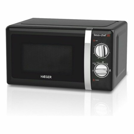 Micro-ondes avec Gril Haeger HAEGER 20 L Noir 20 L 700W (Reconditionné C)