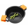 Casserole BRA Braisogona_A270336 Noir Ø 36 cm Multicouleur Noir/Orange Aluminium Aluminium fondu (Reconditionné C)