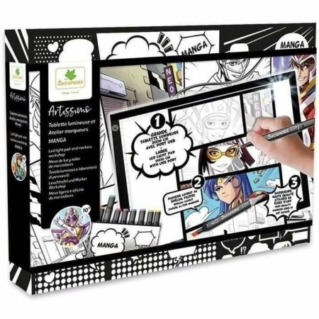 Boîte d’Activités pour coloriage Sycomore Table XXL