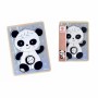 Puzzle enfant en bois Eichhorn Panda 6 Pièces