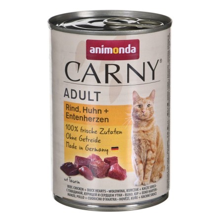 Aliments pour chat Animonda                 Poulet Veau Canard 400 g