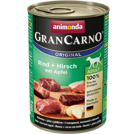 Alimentation humide Animonda GranCarno Original Pomme Veau Renne 400 g