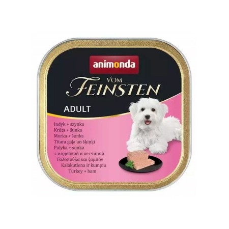 Comida húmeda Animonda Vom Feinsten Pavo Jamón 150 g