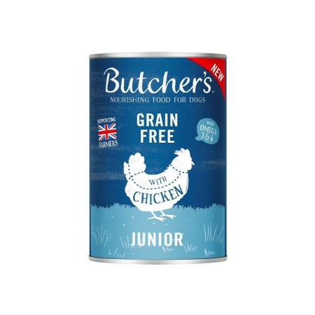 Aliments pour chat Butcher's Original Junior Poulet Veau 400 g