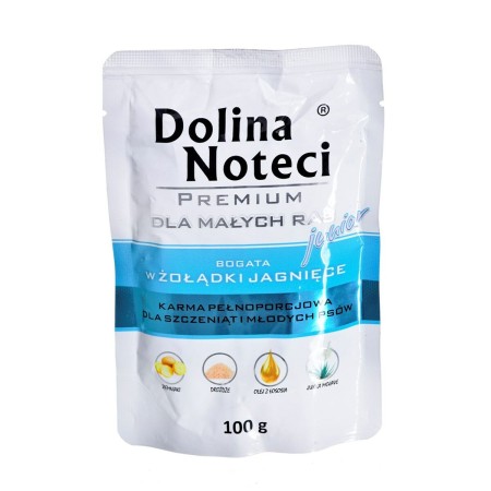 Comida húmeda Dolina Noteci Premium Junior Cordero 100 g