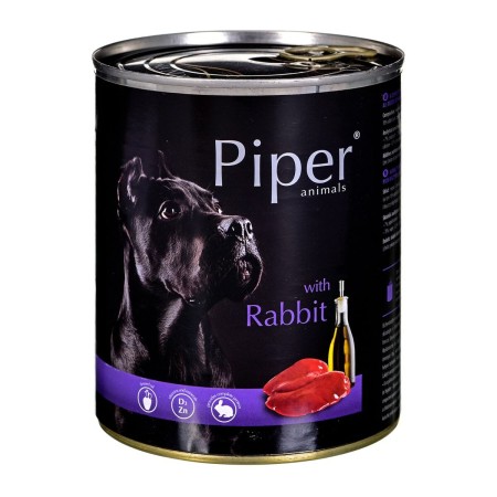 Alimentation humide Dolina Noteci Piper Animals Lapin 800 g