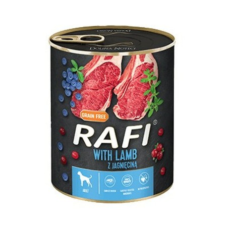 Alimentation humide Dolina Noteci Rafi 800 g Agneau