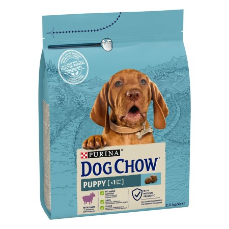 Nourriture Purina Dog chow Petit/Junior Agneau 2,5 kg