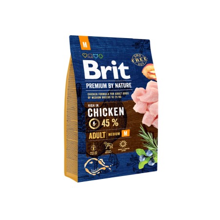 Nourriture Brit Premium Adulte Poulet 3 Kg