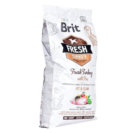 Pienso Brit Fresh Adulto Pavo Guisantes 12 kg