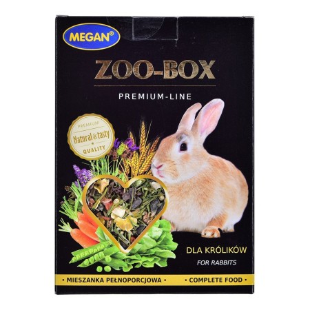 Nourriture Megan Zoo-Box Premium Line Légumes Lapin 420 g