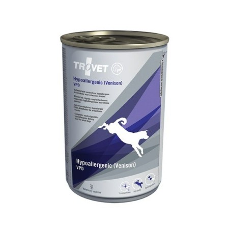 Alimentation humide Trovet Hypoallergenic VPD Viande Sanglier 400 g